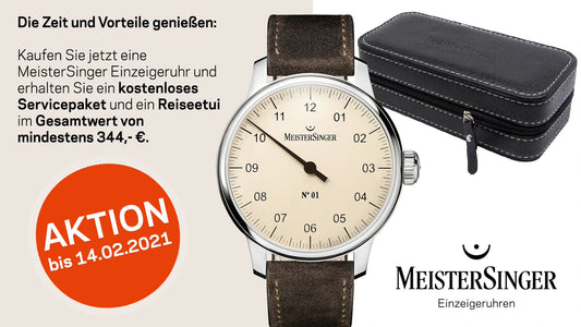 MeisterSinger - "Die Zeit und Vorteile genießen" Aktion