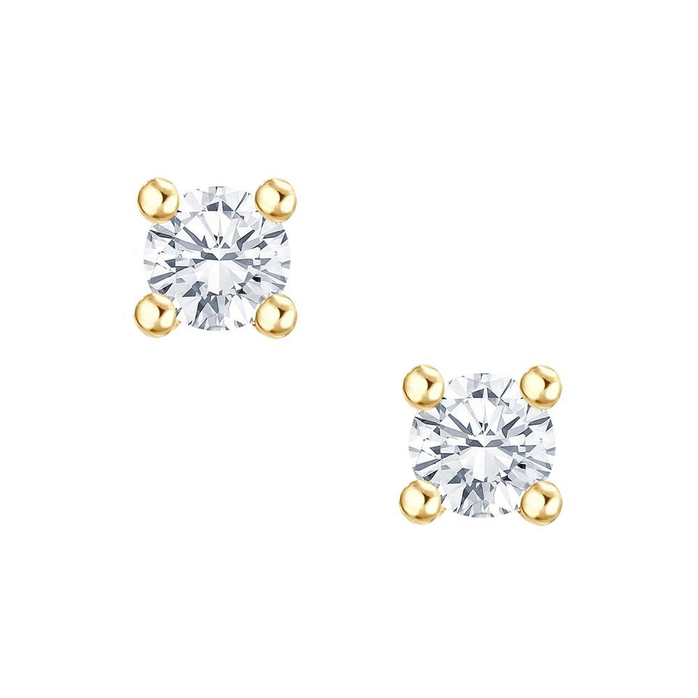 Krebber Essentials Diamant Ohrstecker in Gelbgold bei Juwelier Krebber in Mönchengladbach-Rheydt.