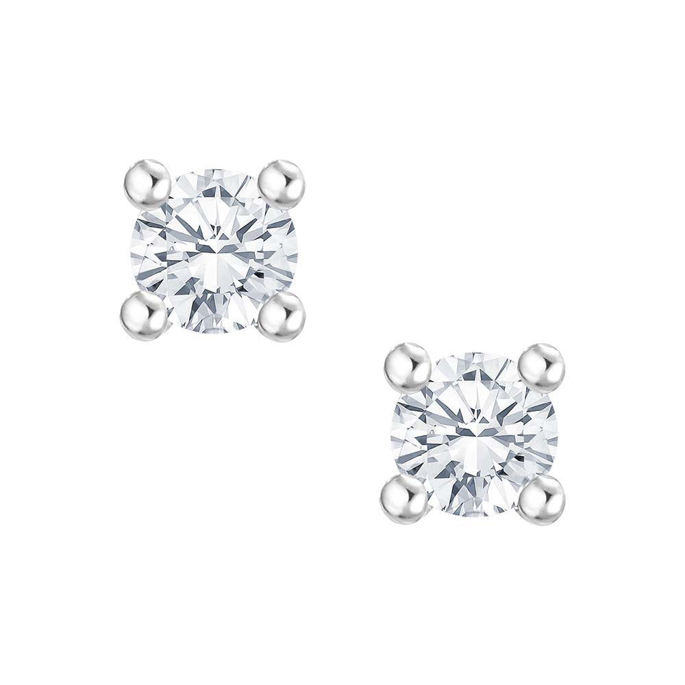 Krebber Essentials Diamant Ohrstecker in Weißgold bei Juwelier Krebber in Mönchengladbach-Rheydt.