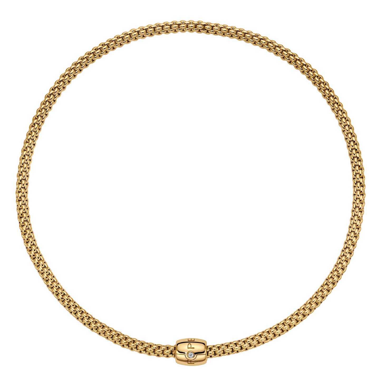 FOPE - Solo Collier Gelbgold