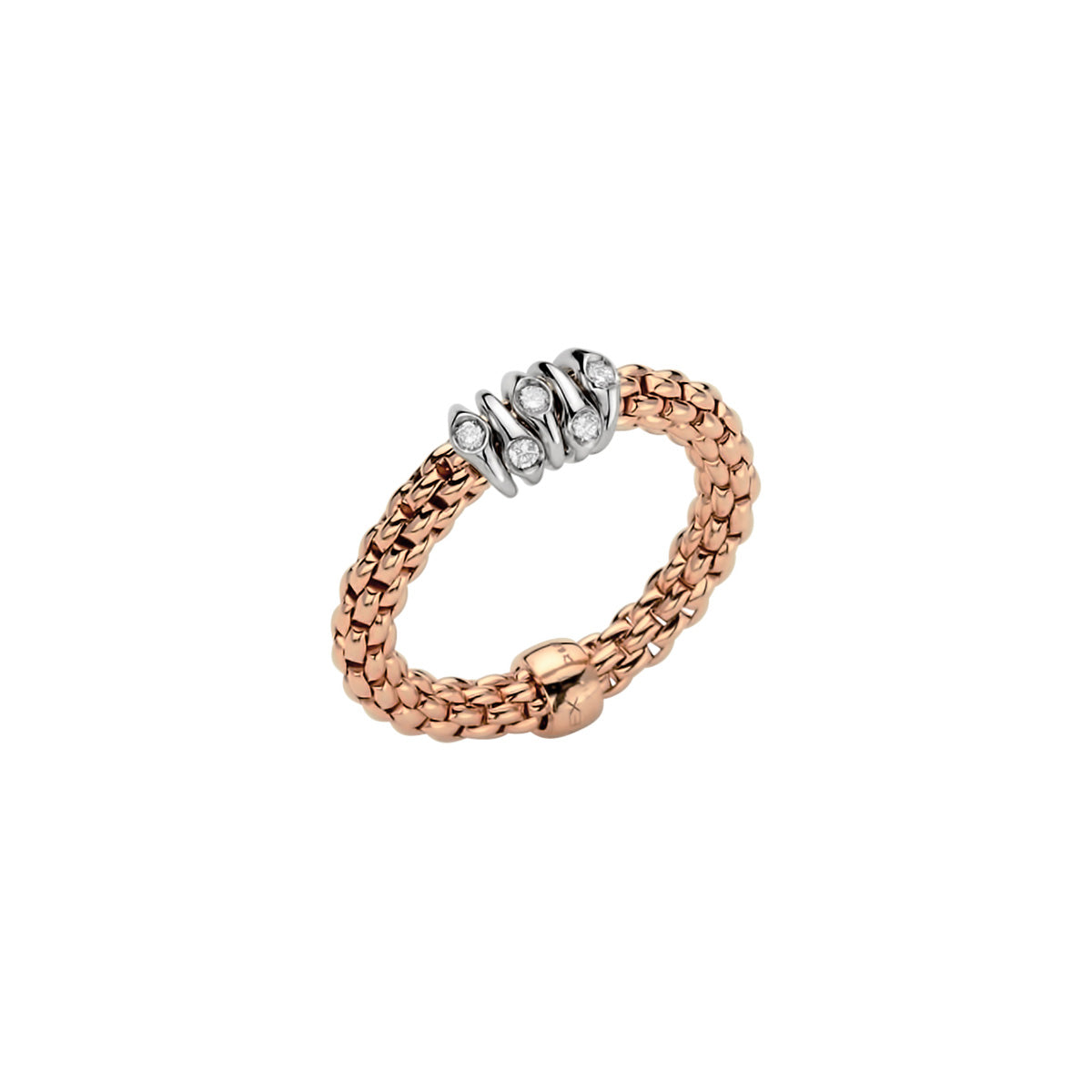FOPE - Flex´it Prima Ring Rotgold