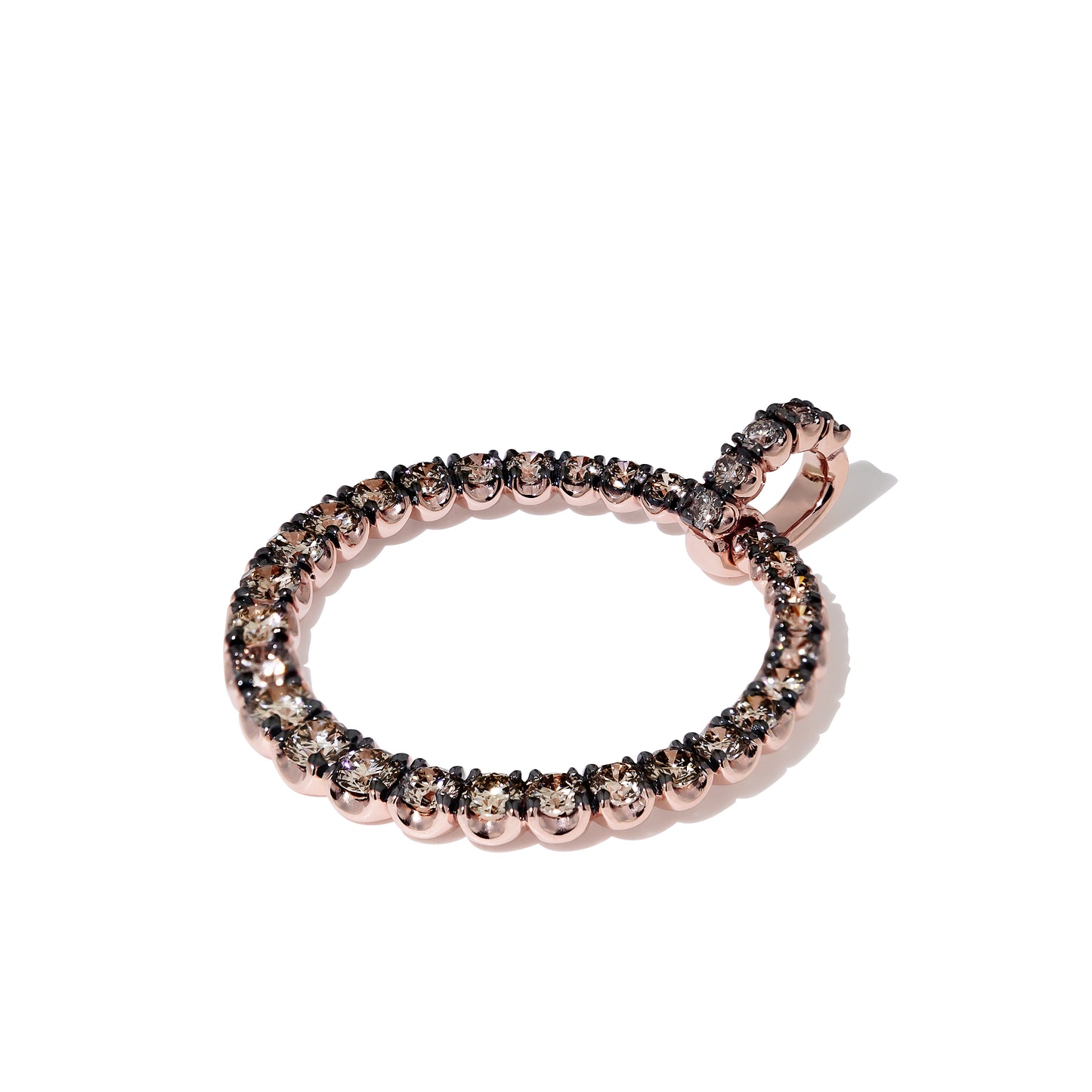 Archetti Anhänger mit braunen Diamanten aus 18 Karat Gold aus der Kollektion Krebber Colors bei Juwelier Krebber in Mönchengladbach-Rheydt