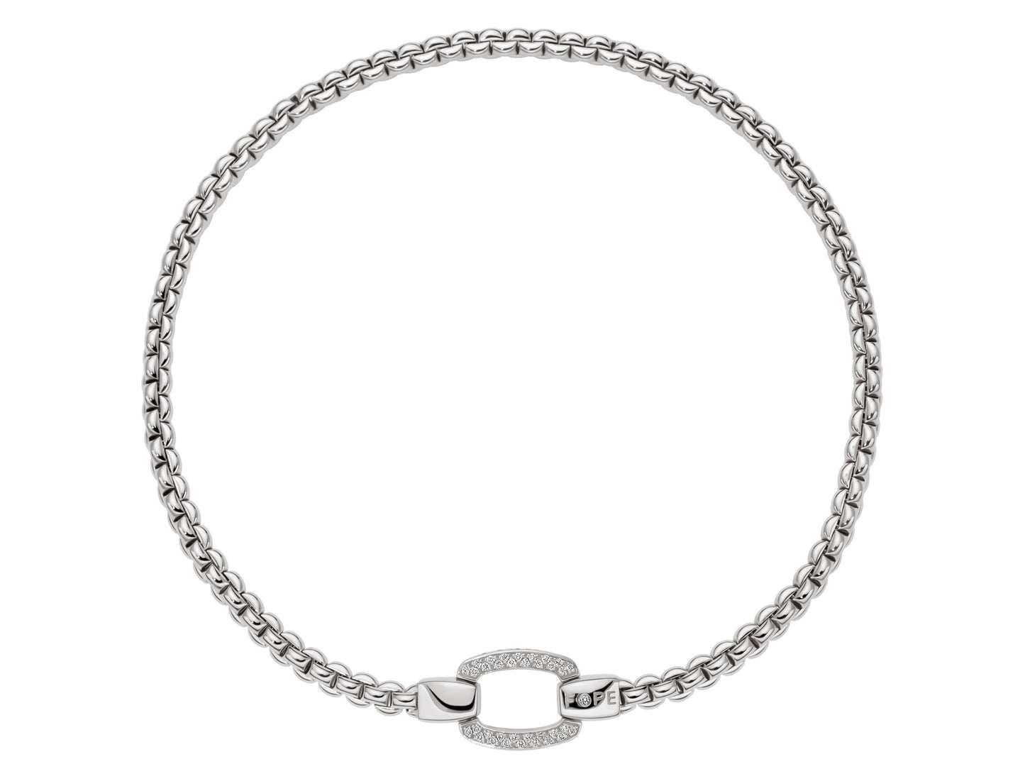 Fope Flex'it Halskette 08F10CX Schmuck Juwelier Krebber Mönchengladbach Rheydt