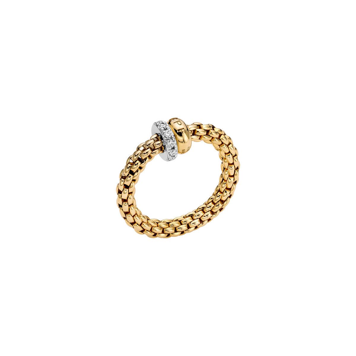 Fope Flex'it Solo Ring 62408AX_PB Schmuck mit Diamanten Juwelier Krebber Mönchengladbach Rheydt
