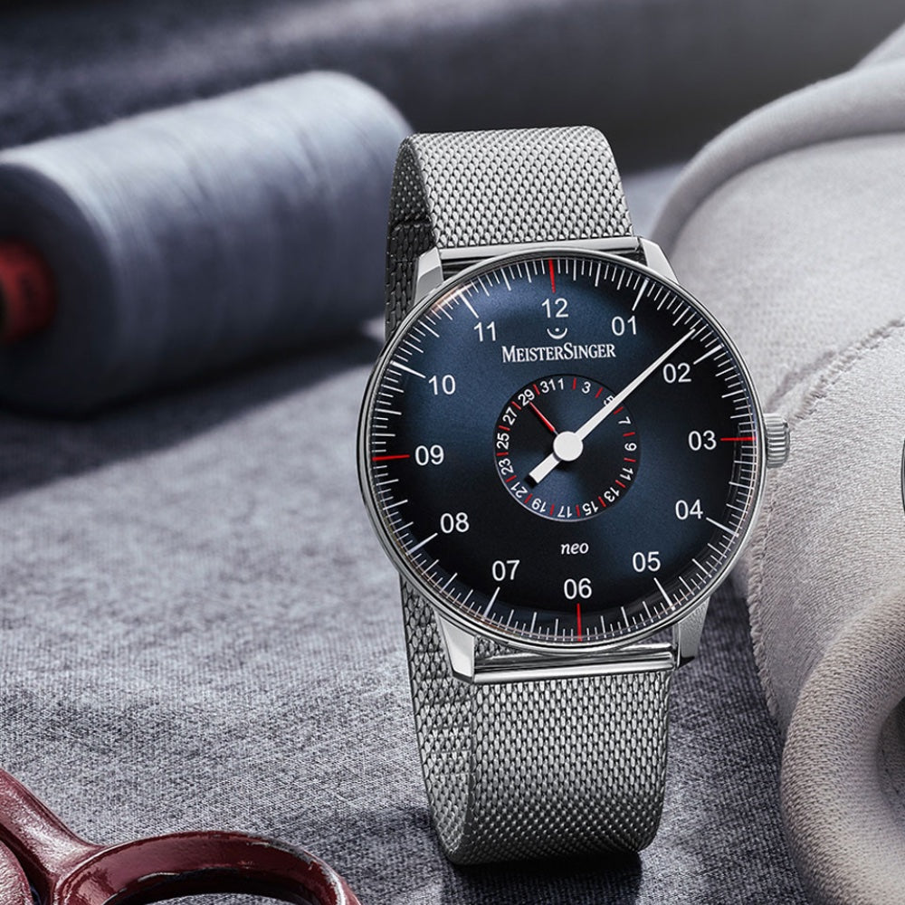 MeisterSinger - Neo Plus mit Zeigerdatum NED417