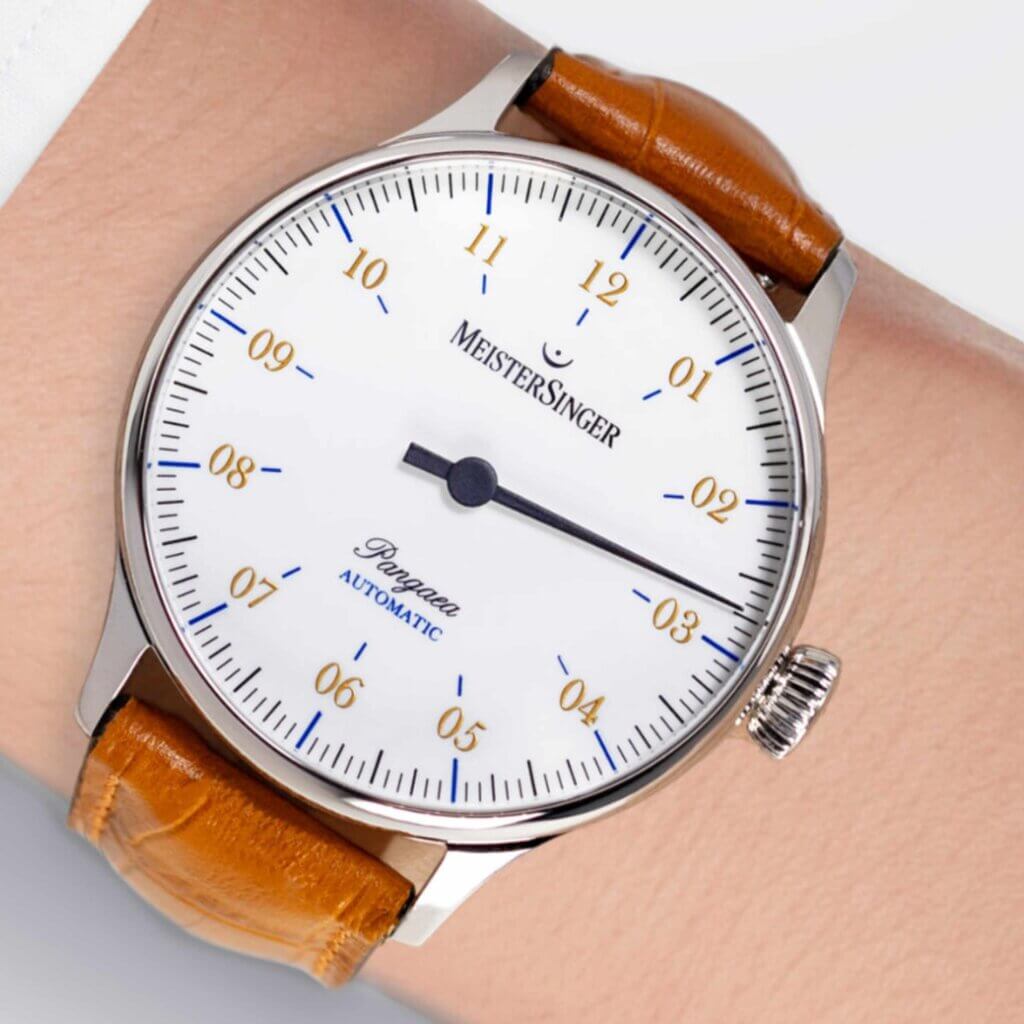 MeisterSinger Perigraph Uhr BM1101G 38mm Juwelier Krebber Mönchengladbach Rheydt