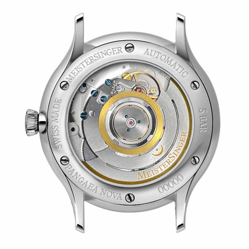 MeisterSinger Pangaea Elfenbein PM9903 Uhr Juwelier Krebber Mönchengladbach Rheydt
