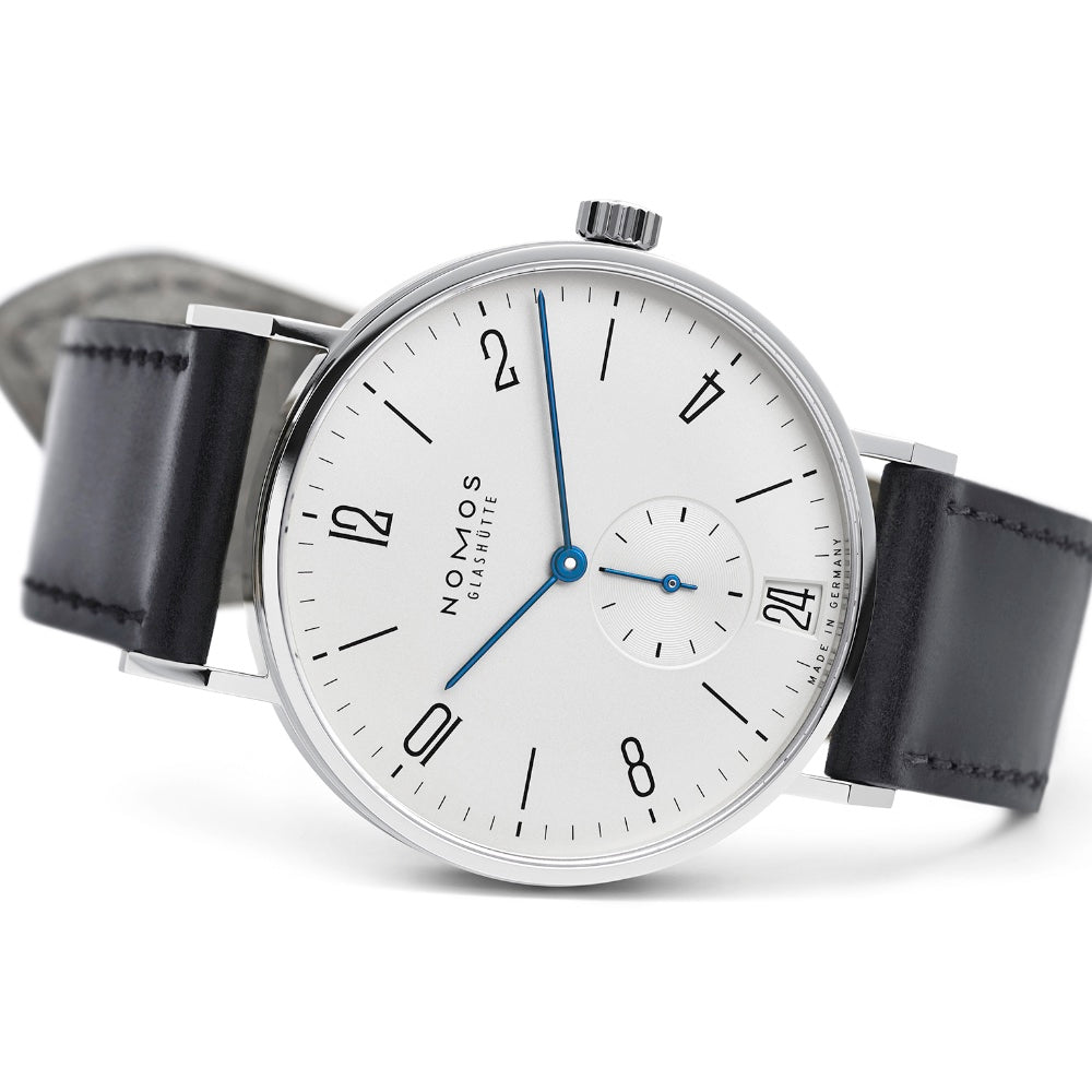 NOMOS Glashütte - Tangente 38 Datum-130-(1852)-juwelier-krebber-mönchengladbach-rheydt