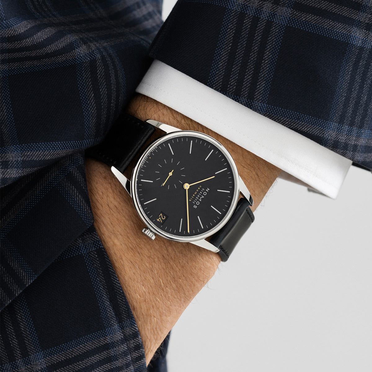 NOMOS Glashütte -OrionNoematik41DatumNewBlack-366-Juwelier Krebber Mönchengladbach Rheydt