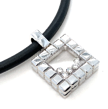 Chopard Happy Diamonds ice cube Pendant - Juwelier Krebber Mönchengladbach-Rheydt