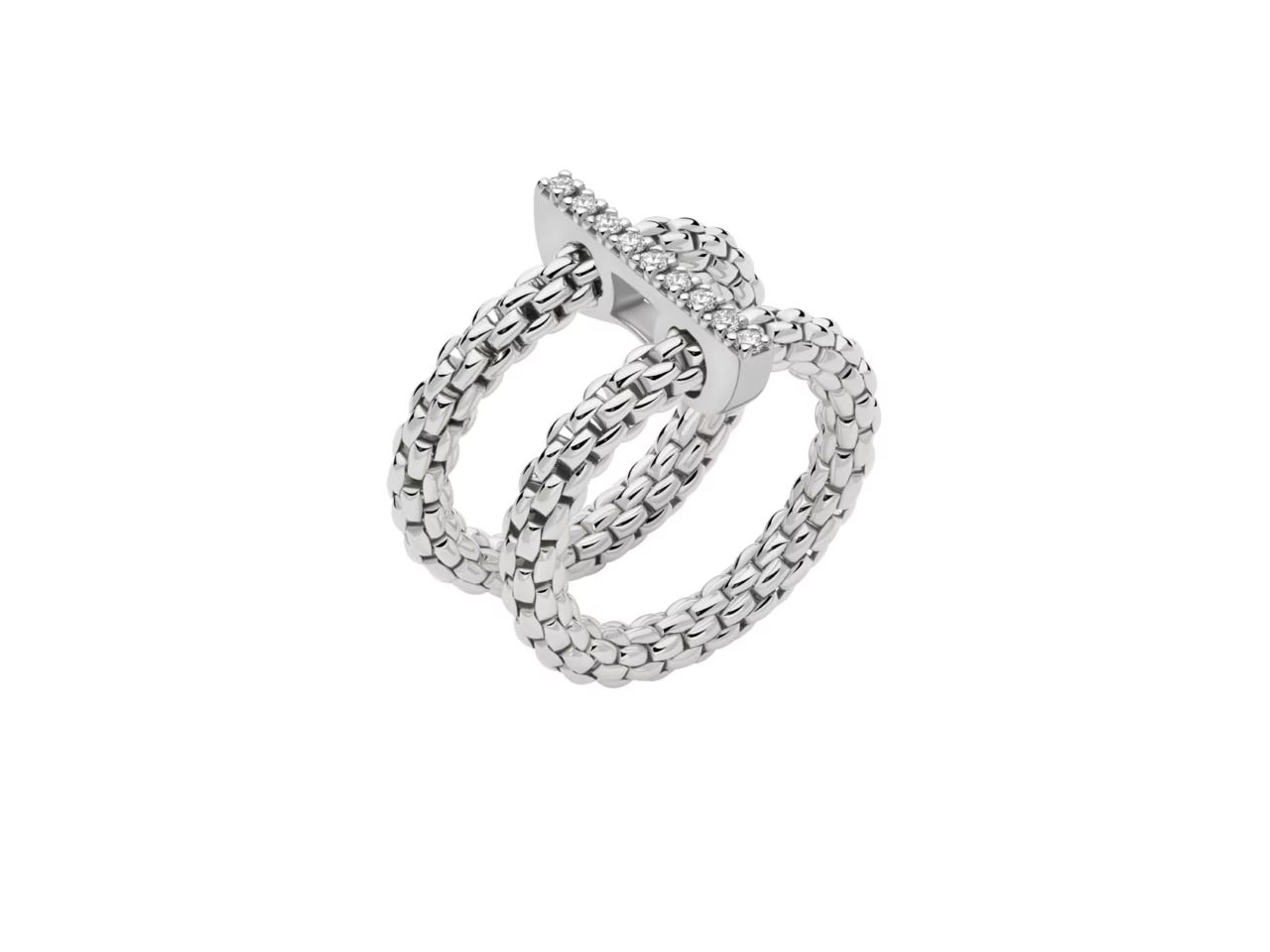 Fope Prima Ring Weißgold mit Brillanten - Juwelier Krebber in Mönchengladbach-Rheydt seit 1914