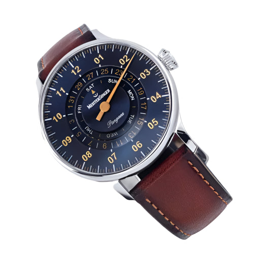 MeisterSinger Pangaea Day Date Uhr PDD917G Automatikwerk Limited Edition Juwelier Krebber Mönchengladbach Rheydt