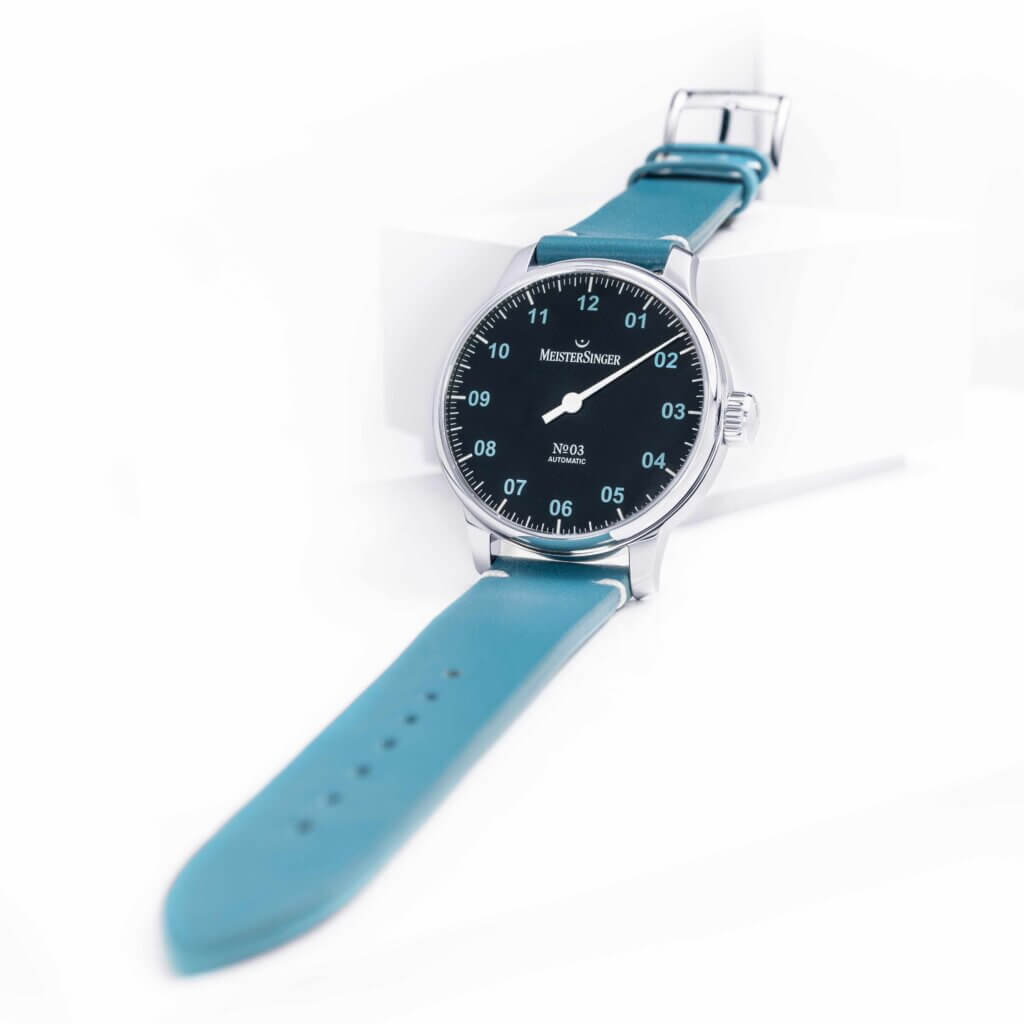 MeisterSinger Special №03 38mm Uhr Automatikwerk Juwelier Krebber Mönchengladbach Rheydt