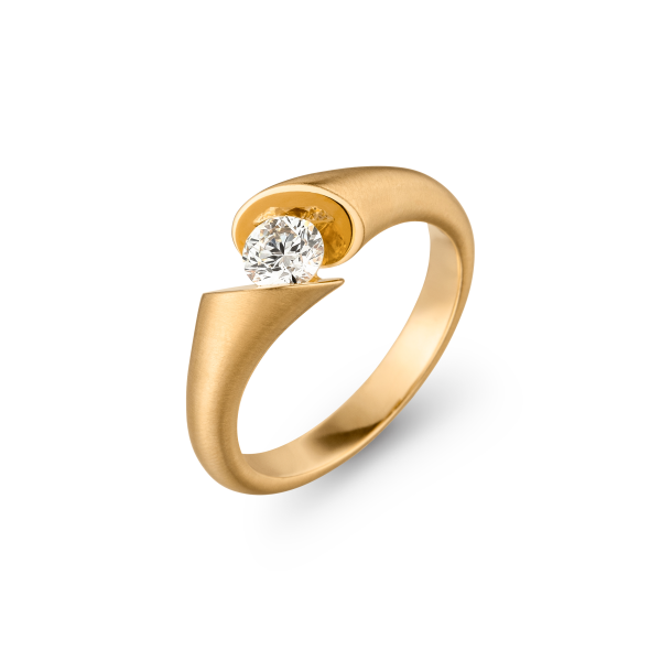 Juwelier Krebber Mönchengladbach - Rheydt Schaffrath Schmuck Calla Ring Damenring Solitär Brillantschmuck