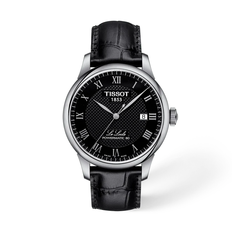 Tissot Le Locle 39,3 mm, Zifferblatt Schwarz, Referenz T006.407.16.053.00, bei Juwelier Krebber in Mönchengladbach-Rheydt