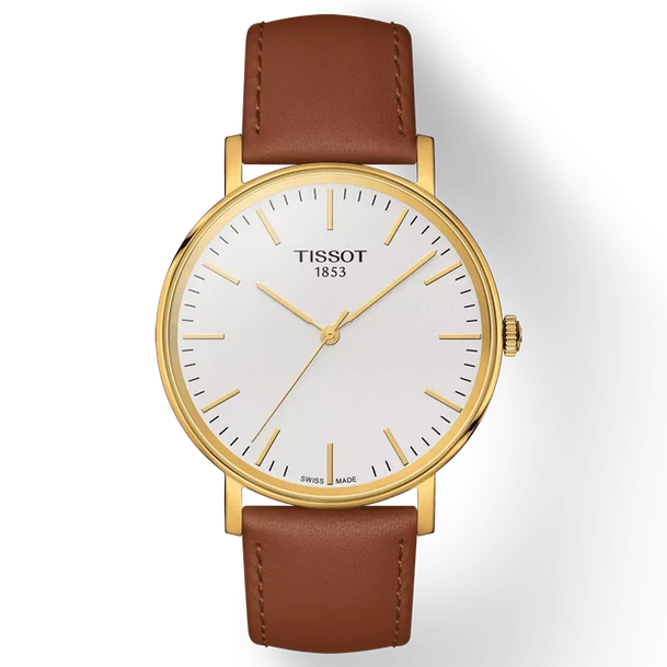 Tissot Everytime Gent, Zifferblatt Silber, Referenz T109.410.36.031.00, bei Juwelier Krebber in Mönchengladbach-Rheydt