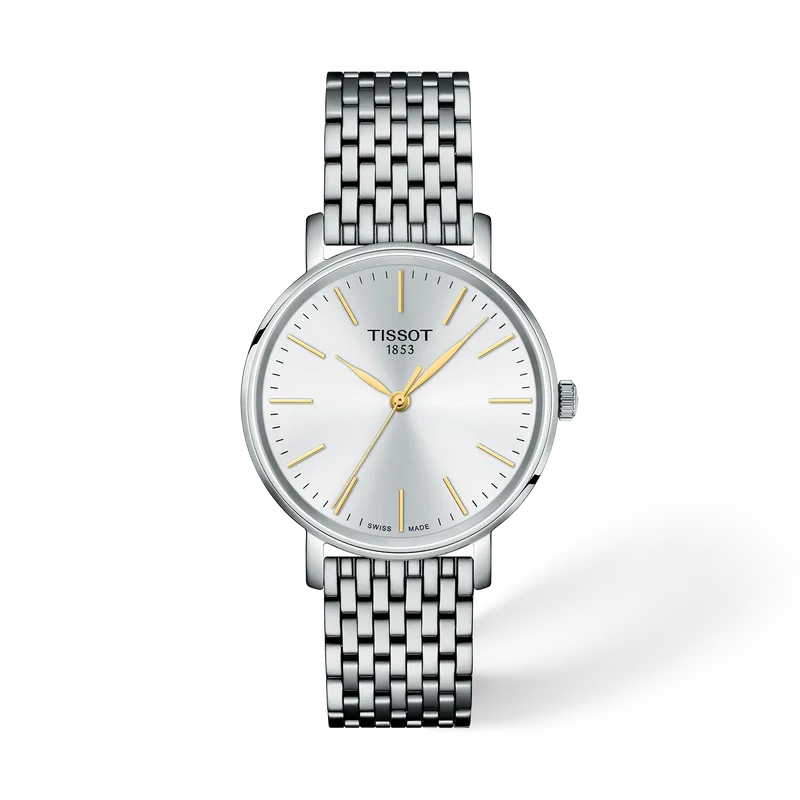 Tissot Everytime 34 mm, Zifferblatt Weiß, Referenz T143.210.11.011.01, bei Juwelier Krebber in Mönchengladbach-Rheydt