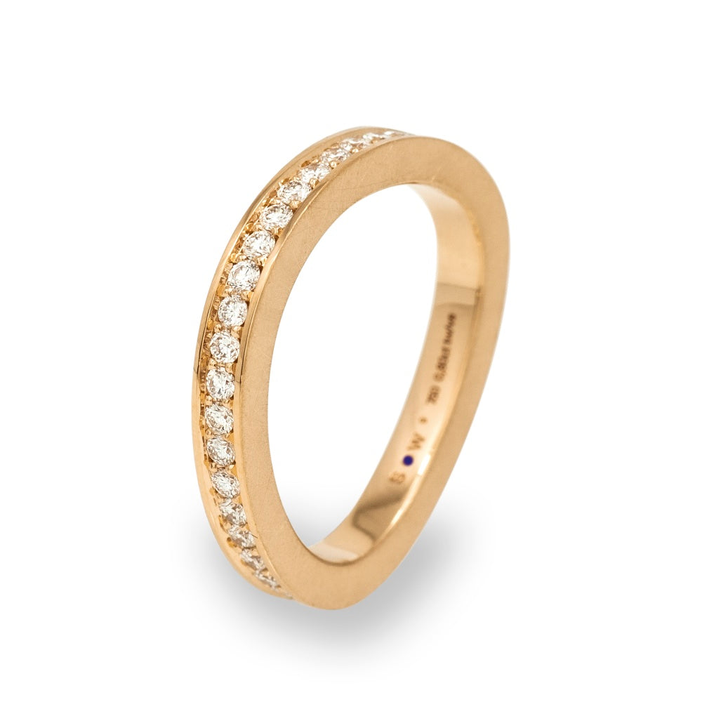 Juwelier Krebber Mönchengladbach - Rheydt Schmuckwerk Ring Damenring Memoirering Brillantschmuck Memoire Diamant Brillant Endlos ER 305 RG