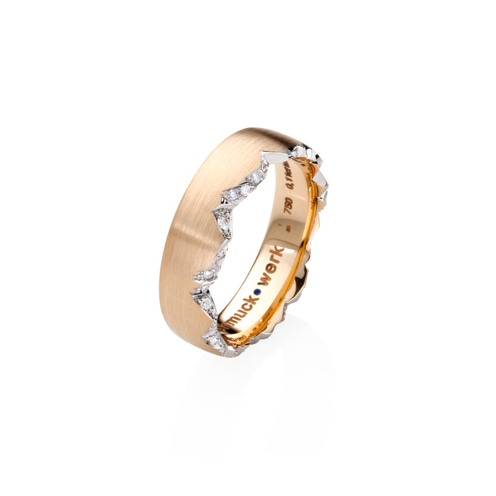 Juwelier Krebber Mönchengladbach - Rheydt Schmuckwerk Ring Damenring Brillantschmuck Diamant Brillant Cliff Alpenring GT 365 RG