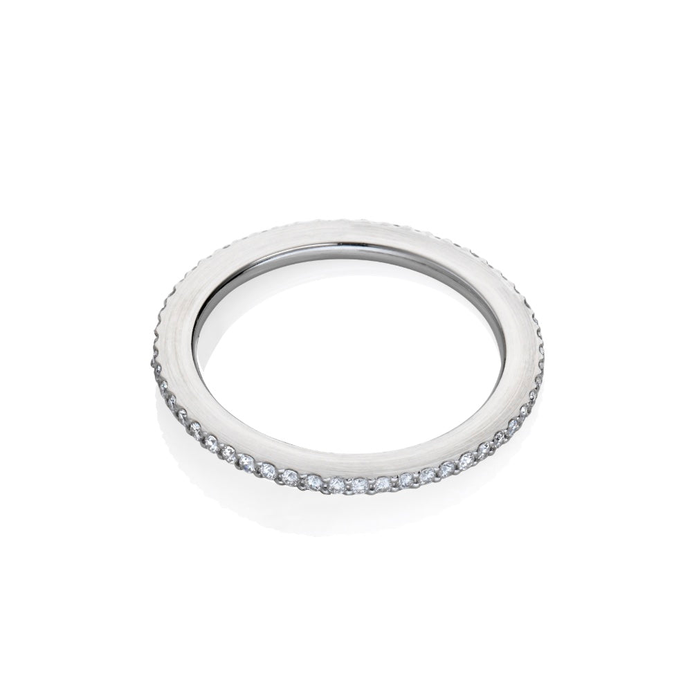 Juwelier Krebber Mönchengladbach - Rheydt Schmuckwerk Ring Damenring Memoire Brillantschmuck Solitär Diamant Brillant Cliff GT 605 PT
