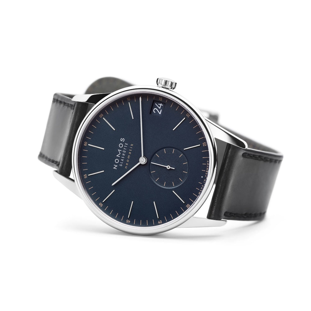 NOMOS Glashütte - Orion neomatik 41 Datum nachtblau 363-NOMOS Glashütte-NOMOS Glashütte-Nomos-juwelier-krebber-monchengladbach-rheydt-damenuhr-nomos-glashutte-orion-