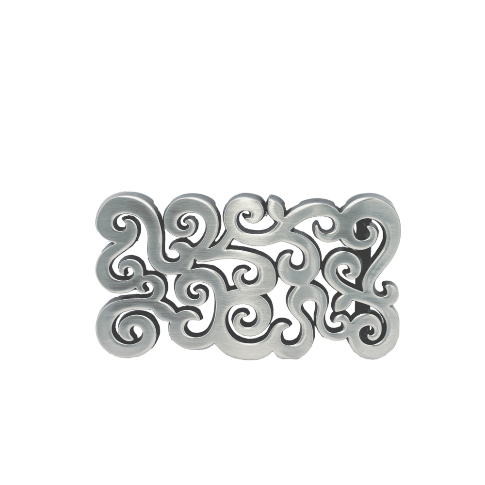 Juwelier Krebber Mönchengladbach - Rheydt Schmuckwerk Gürtelschnalle Stahl Ranke QGS WM