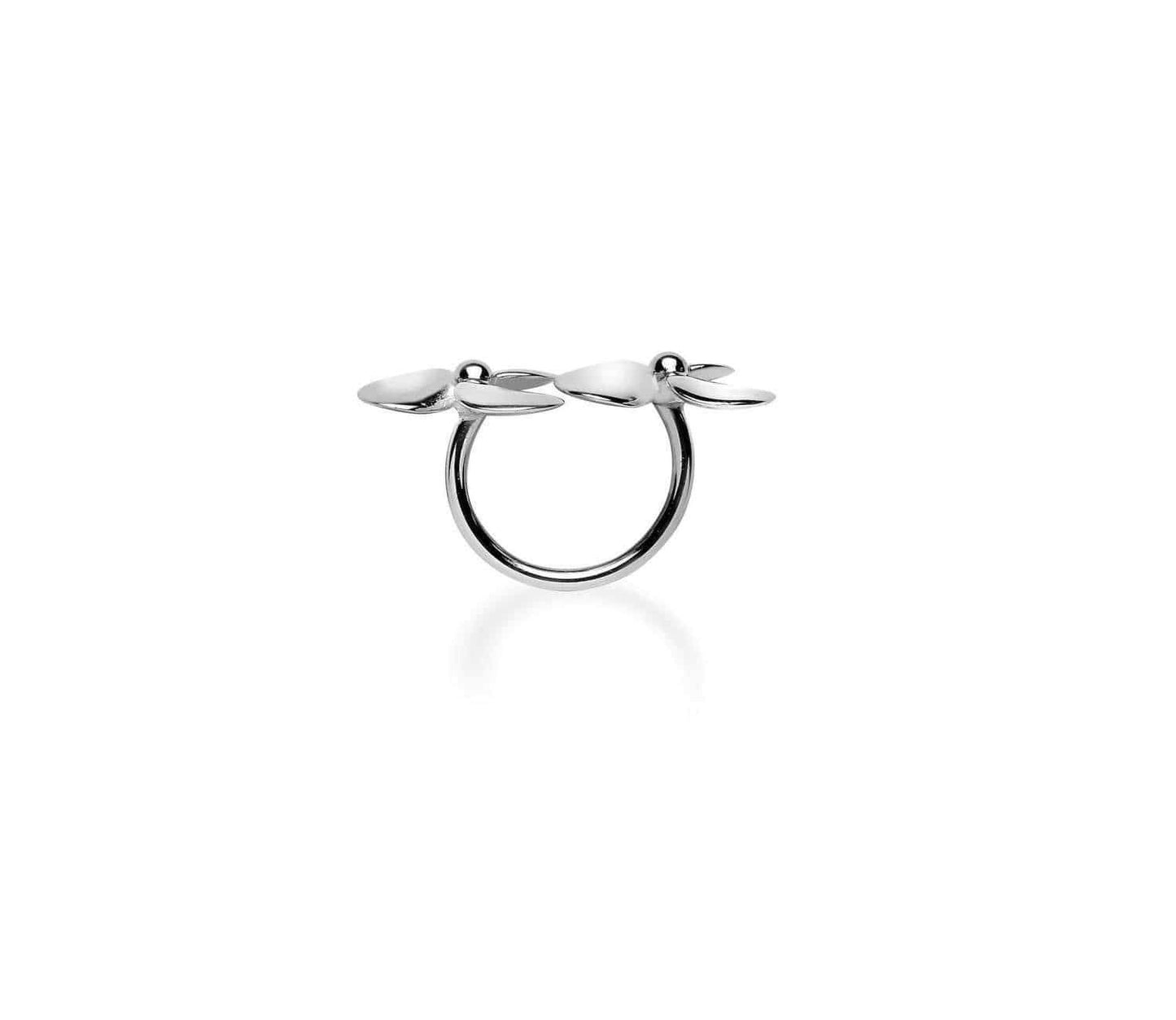 Silberner Ring Schiffsschraube