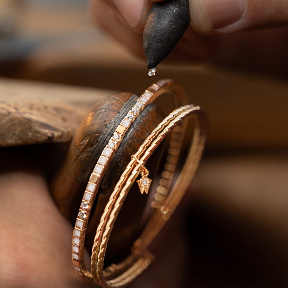 Goldschmiedemeister bei Juwelier Krebber in Mönchengladbach-Rheydt - Wellendorff Manufakturtag 