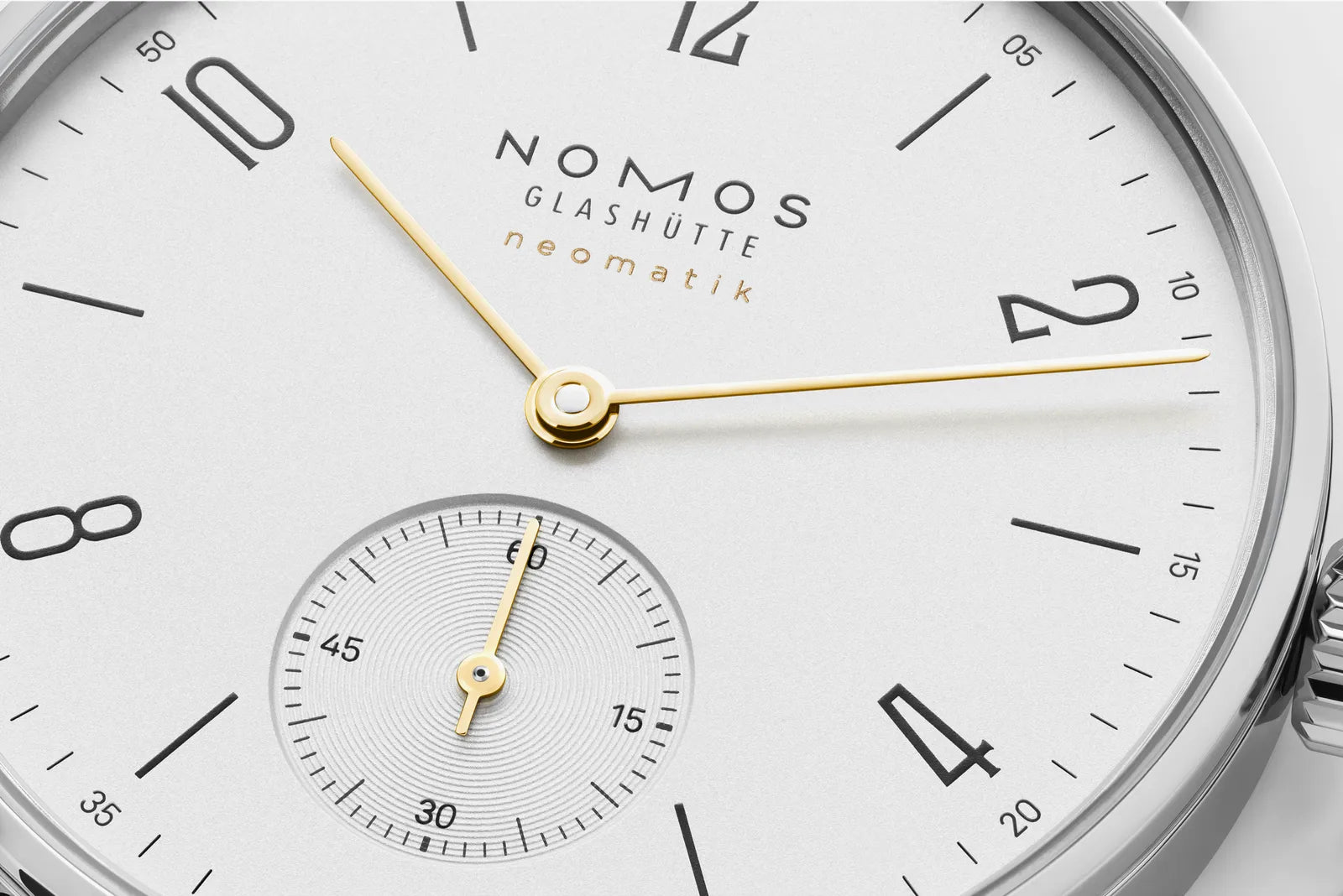 NOMOS Glashütte - Tangente neomatik doré 35mm-192.SB-Juwelier Krebber Mönchengladbach Rheydt