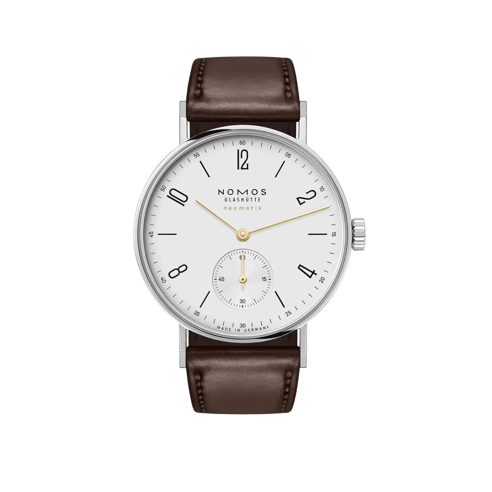 NOMOS Glashütte - Tangente neomatik doré 35mm-192.SB-Juwelier Krebber Mönchengladbach Rheydt