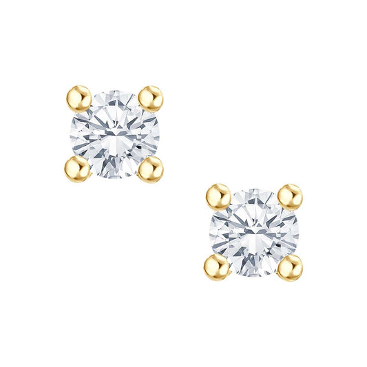 Krebber Essentials Diamant Ohrstecker in Gelbgold bei Juwelier Krebber in Mönchengladbach-Rheydt.