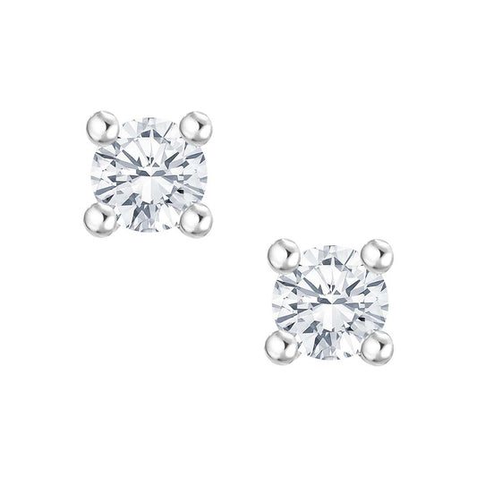 Krebber Essentials Diamant Ohrstecker in Weißgold bei Juwelier Krebber in Mönchengladbach-Rheydt.