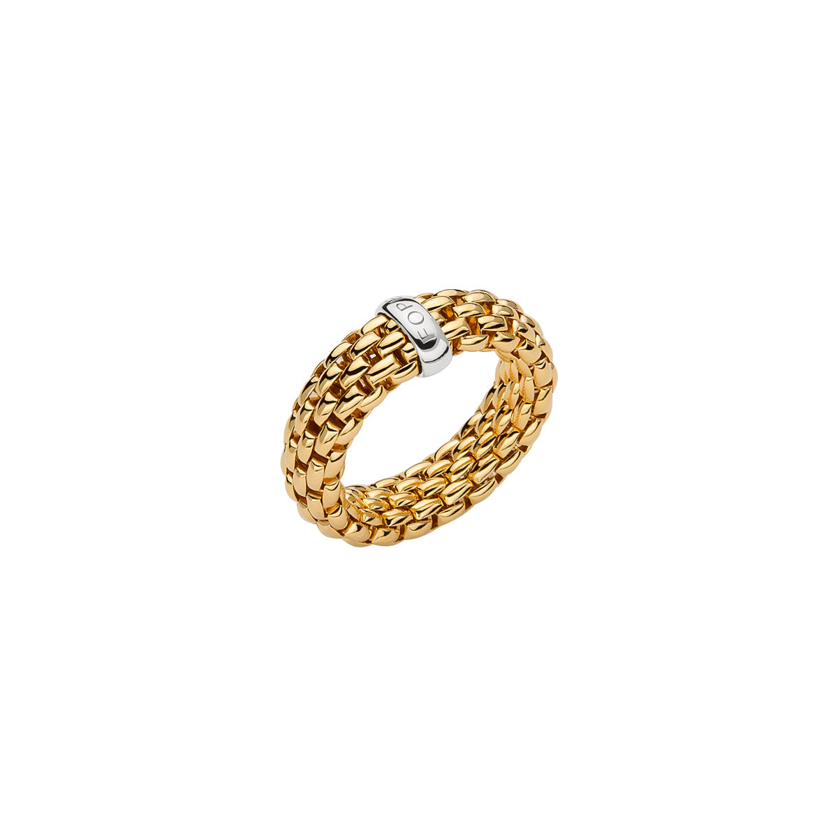 FOPE - Flex´it Vendôme Ring Weiß- und Gelbgold