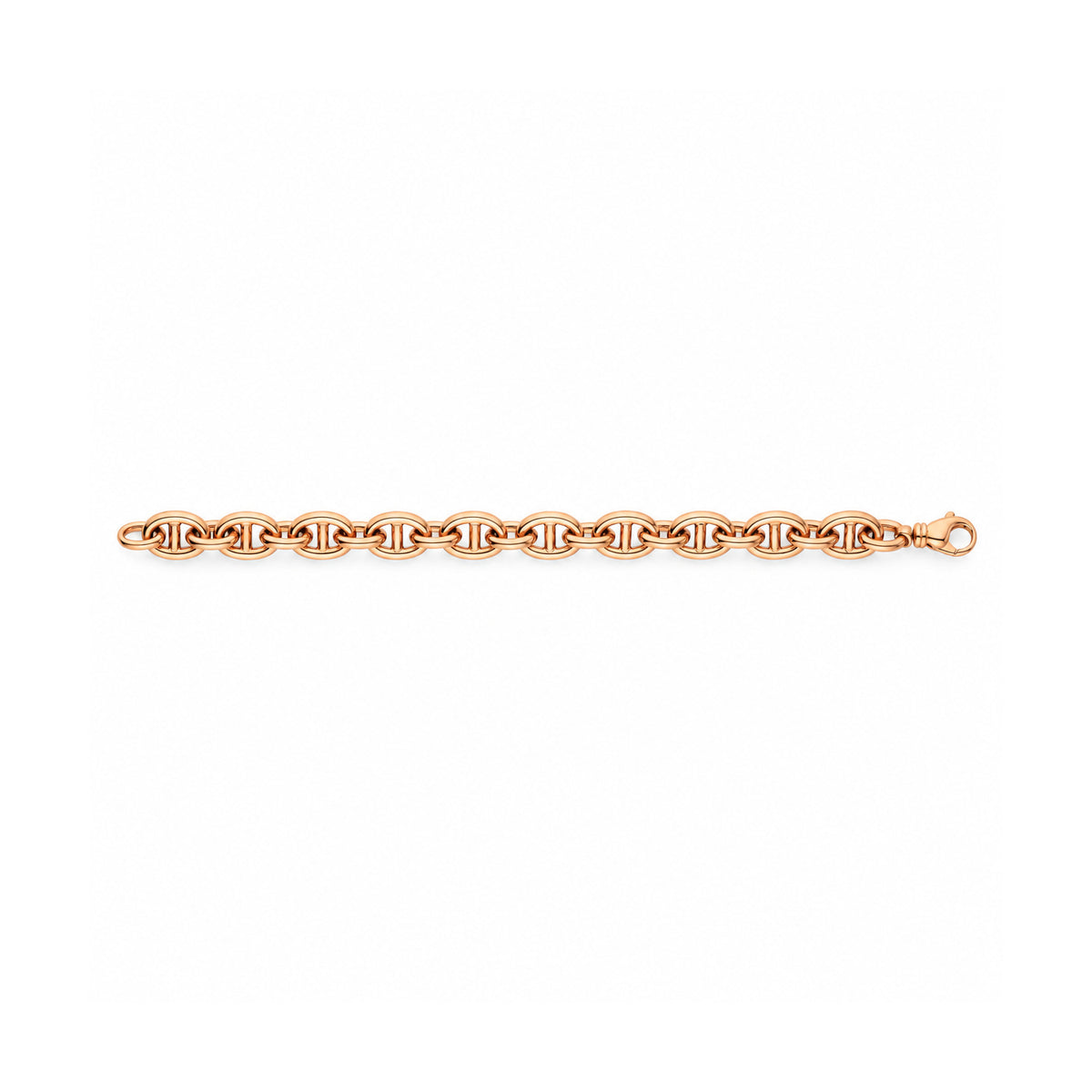 Krebber Essentials Armband aus 18 Karat Gold, 19 cm, Produktansicht, bei Juwelier Krebber in Mönchengladbach-Rheydt