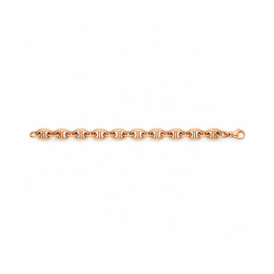 Krebber Essentials Armband aus 18 Karat Gold, 19 cm, Produktansicht, bei Juwelier Krebber in Mönchengladbach-Rheydt