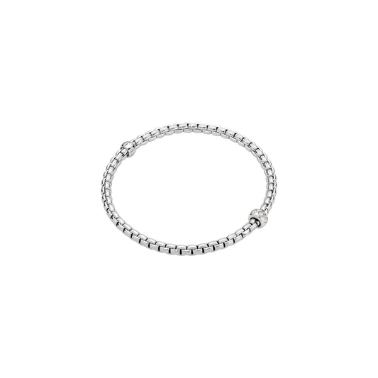 FOPE Flex'it Armband mit Diamanten in Rautenfassung bei Krebber in Rheydt