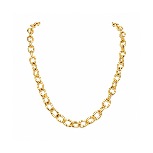 Krebber Essentials Collier aus 18 Karat Gold, 46 cm, Produktansicht, bei Juwelier Krebber in Mönchengladbach-Rheydt