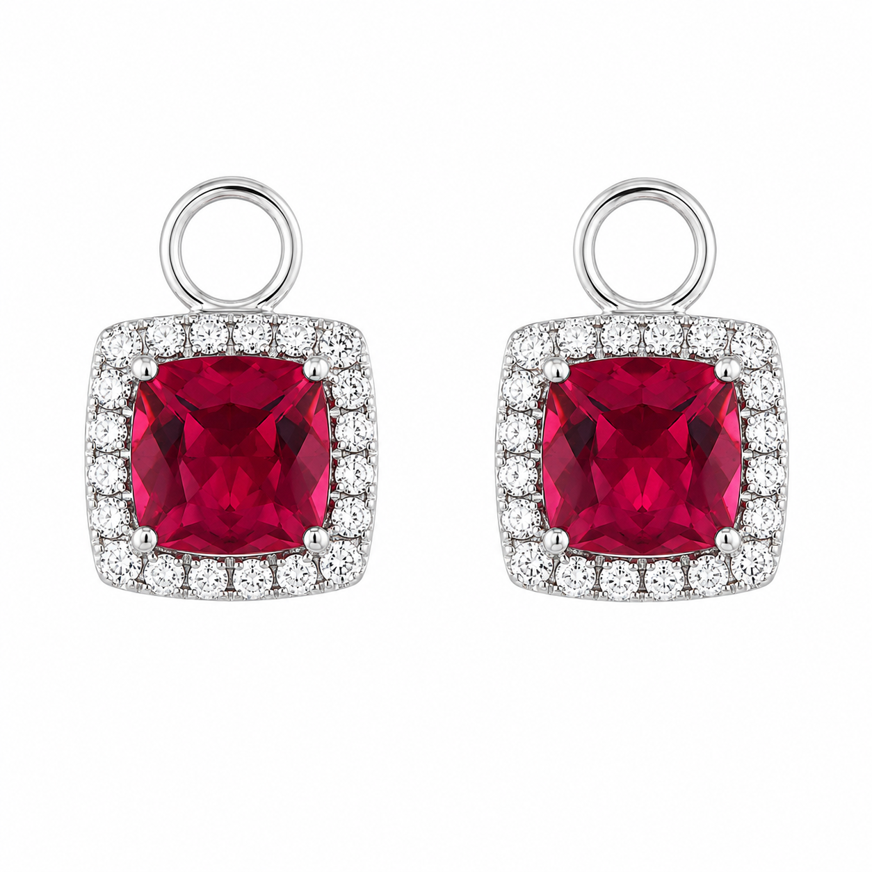 Einhänger mit Rubellit aus der Kollektion Krebber Colors bei Juwelier Krebber in Mönchengladbach-Rheydt