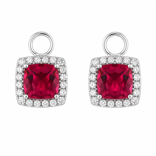 Einhänger mit Rubellit aus der Kollektion Krebber Colors bei Juwelier Krebber in Mönchengladbach-Rheydt