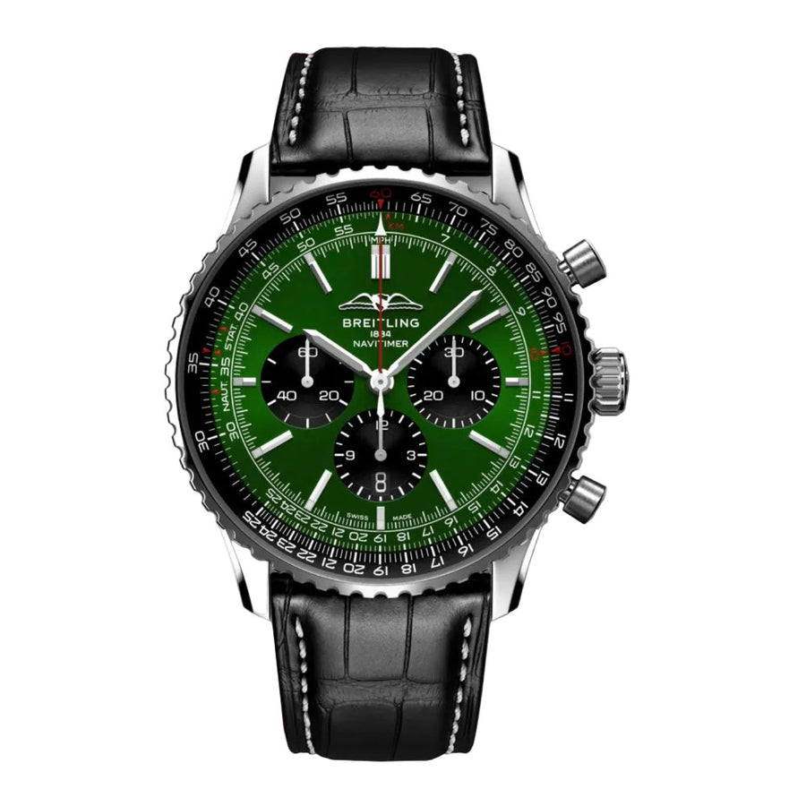 Breitling Navitimer B01 Chronograph 46 AB0137241L1P1 bei Juwelier Krebber in Mönchengladbach-Rheydt