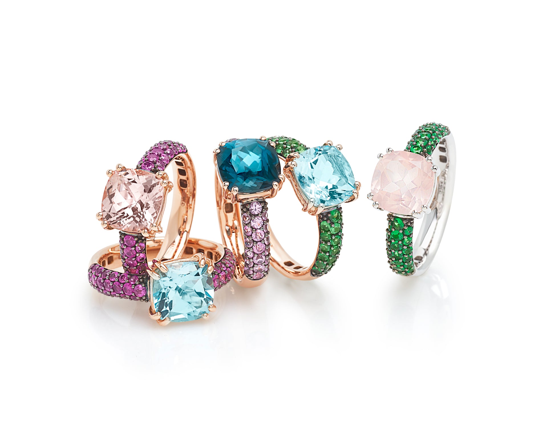 Ringe aus 18 Karat Gold - Kollektion Krebber Colors bei Juwelier Krebber in Mönchengladbach-Rheydt