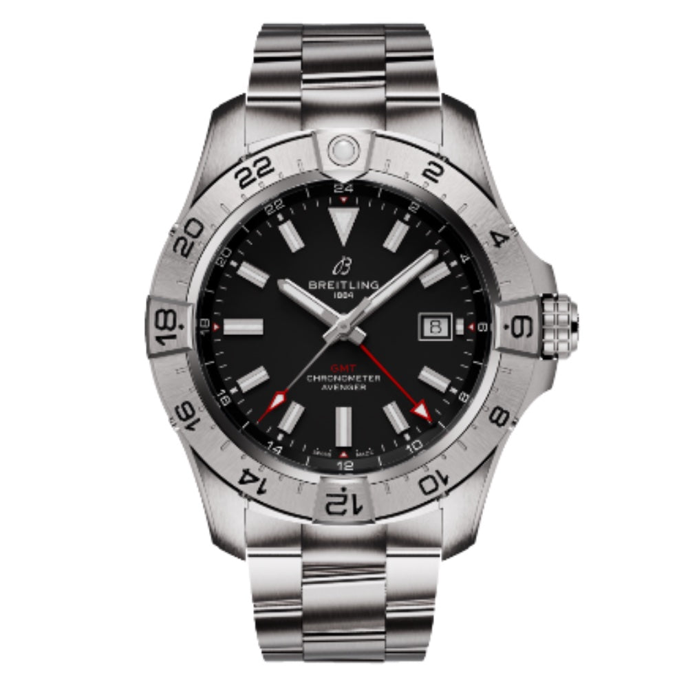 Breitling - AVENGER AUTOMATIC GMT 44  juwelier Krebber Rheydt
