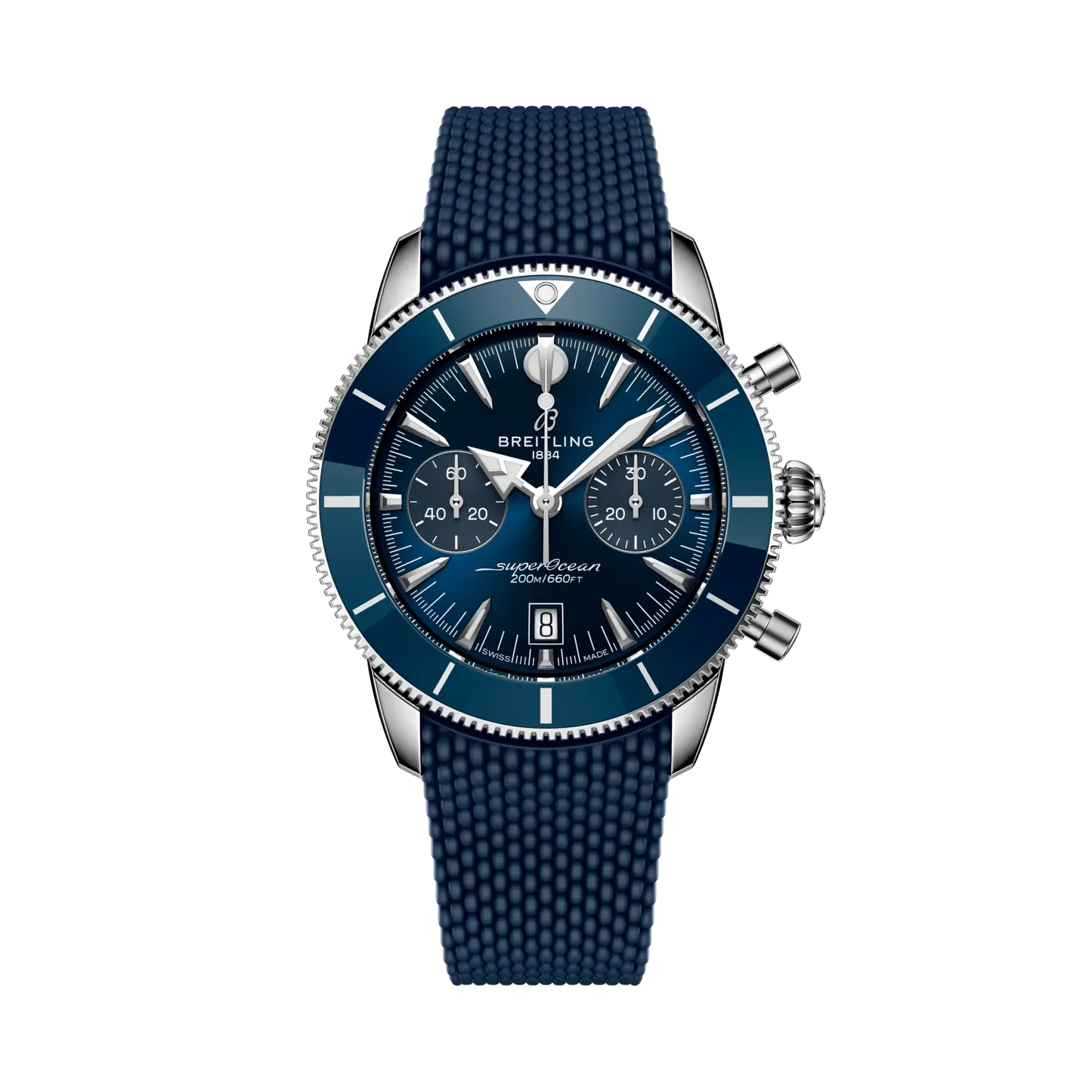 Breitling Superocean Heritage B20 Automatic 42 blau AB0156161C1S1 Uhr Juwelier Krebber Mönchengladbach Rheydt
