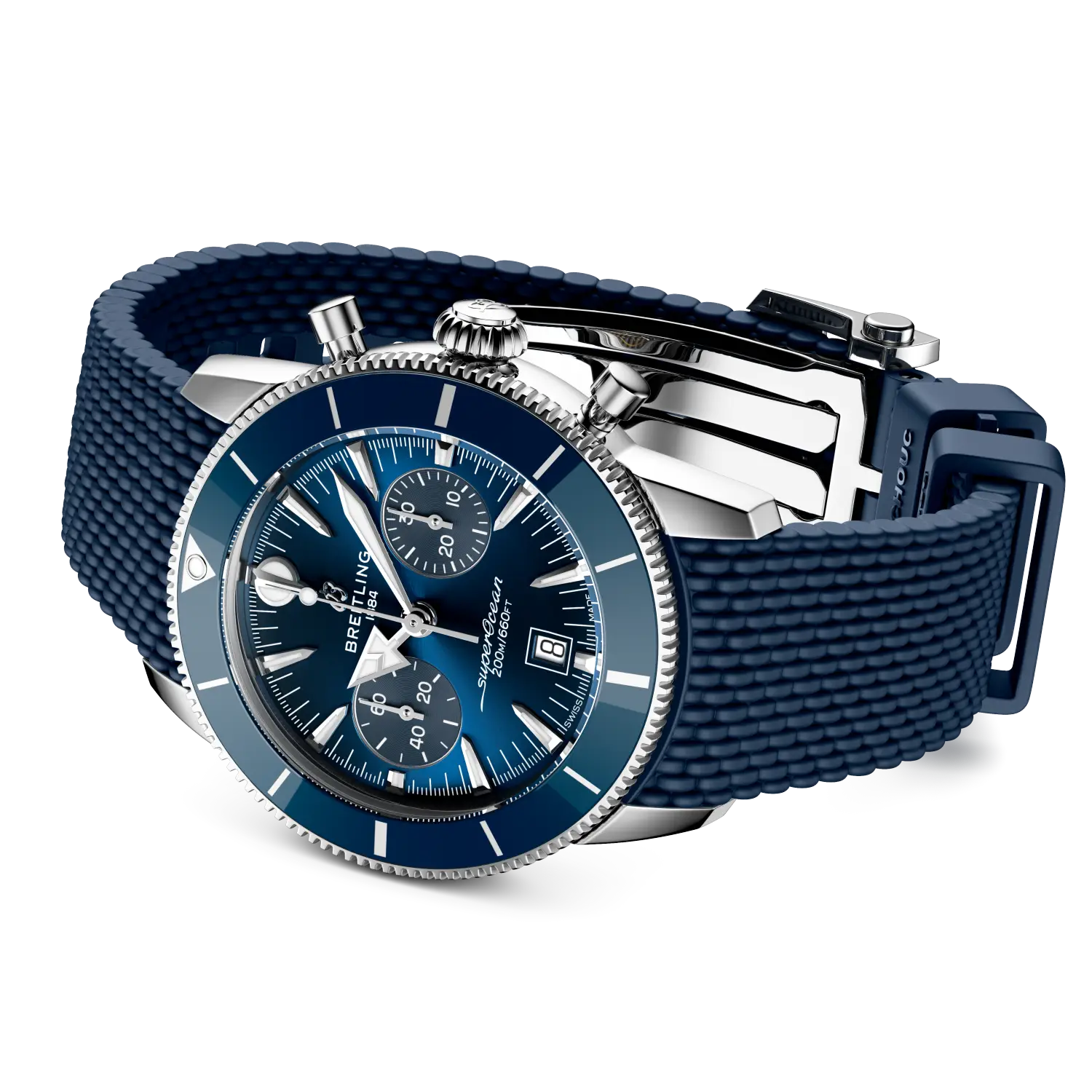 Breitling Superocean Heritage B20 Automatic 42 blau AB0156161C1S1 Uhr Juwelier Krebber Mönchengladbach Rheydt
