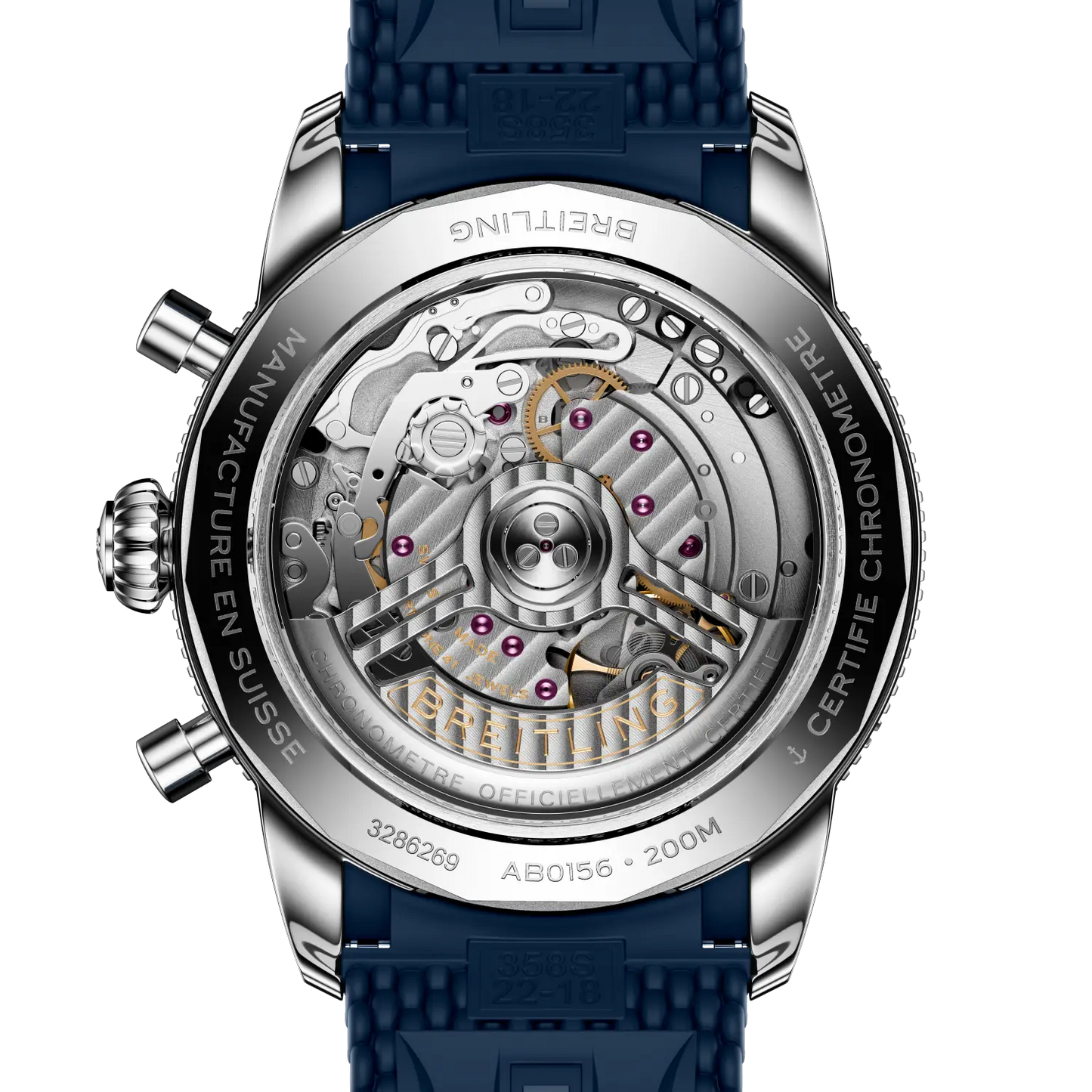 Breitling Superocean Heritage B20 Automatic 42 blau AB0156161C1S1 Uhr Juwelier Krebber Mönchengladbach Rheydt
