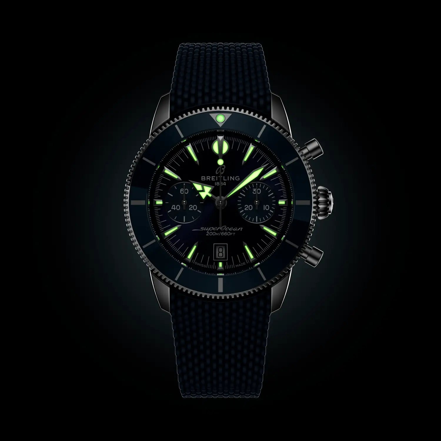 Breitling Superocean Heritage B20 Automatic 42 blau AB0156161C1S1 Uhr Juwelier Krebber Mönchengladbach Rheydt
