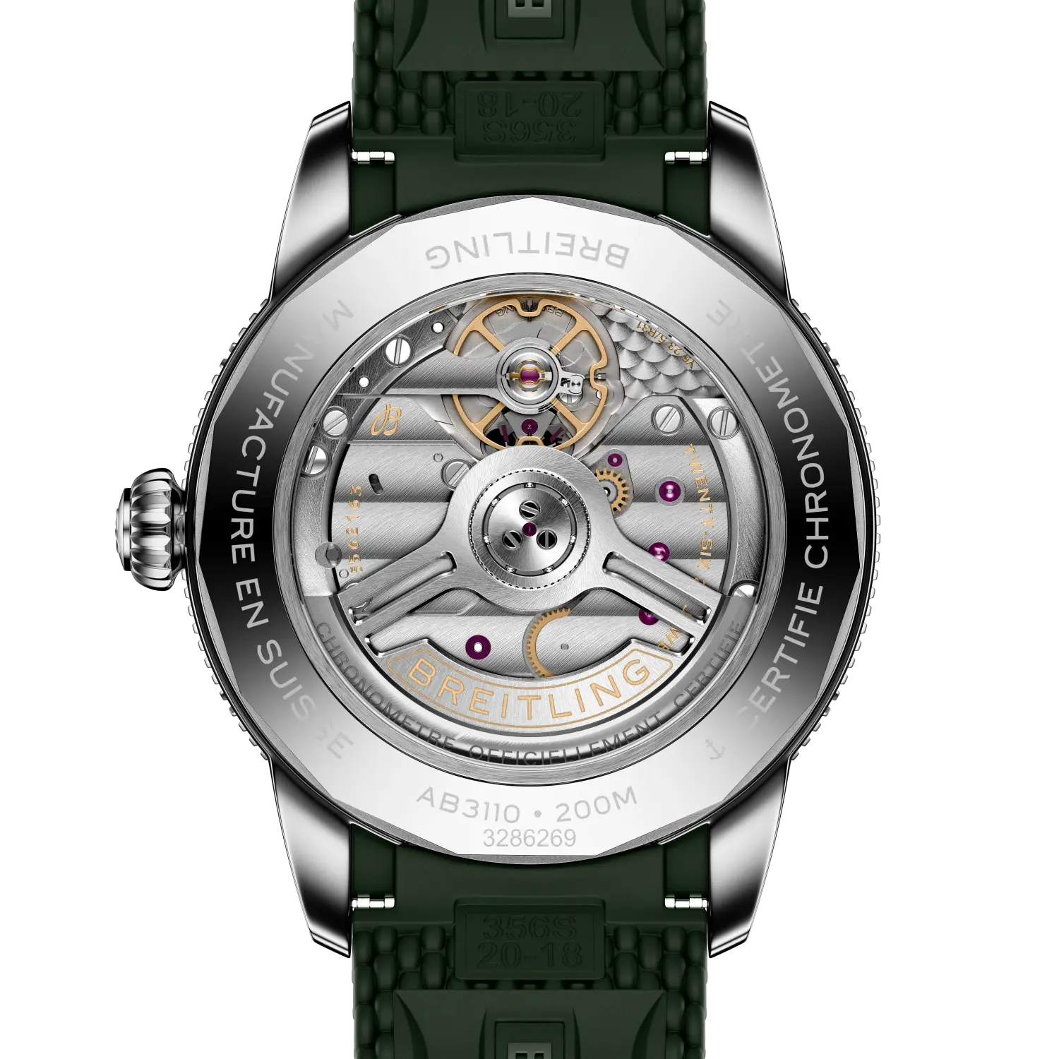 Breitling Superocean Heritage 40mm 
AB3110361L1S1 grün Uhr Juwelier Krebber Mönchengladbach Rheydt