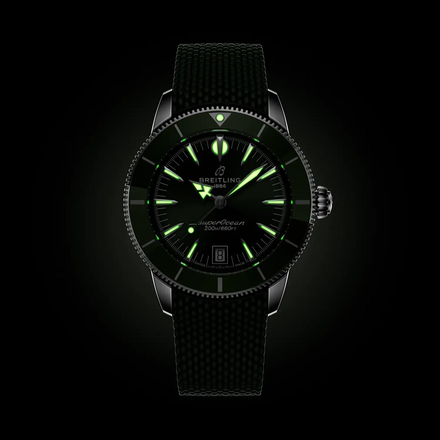 Breitling Superocean Heritage 40mm 
AB3110361L1S1 grün Uhr Juwelier Krebber Mönchengladbach Rheydt
