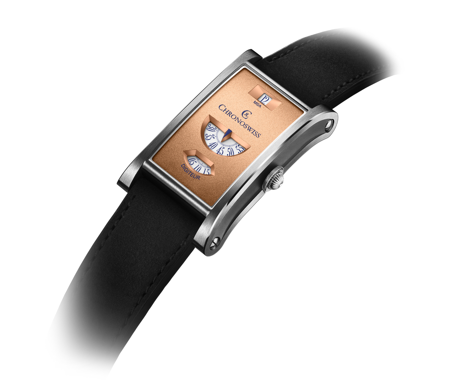 Chronoswiss Uhr Neo Digiteur Sand bei Krebber Rheydt CH-1373