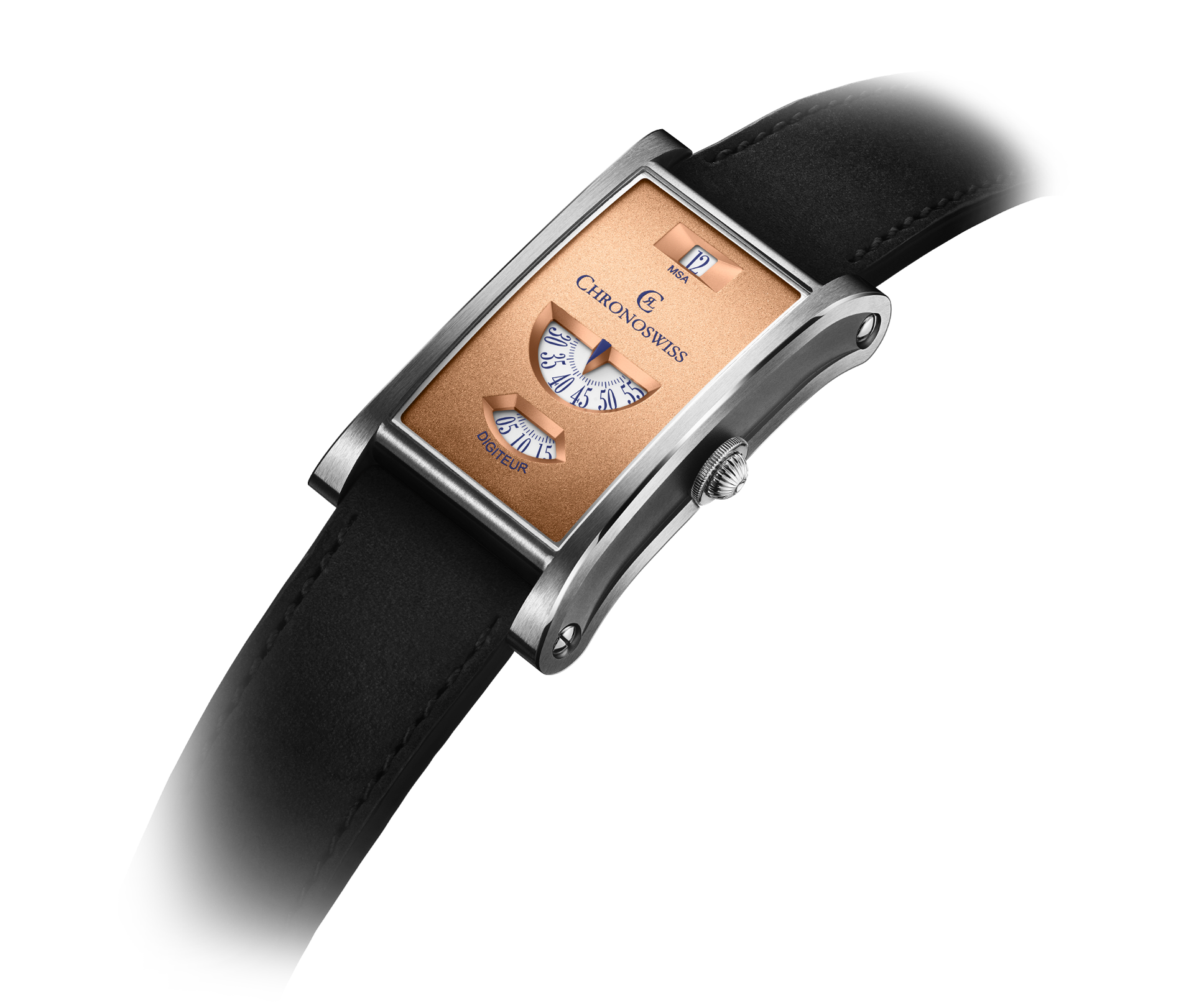 Chronoswiss Uhr Neo Digiteur Sand bei Krebber Rheydt CH-1373